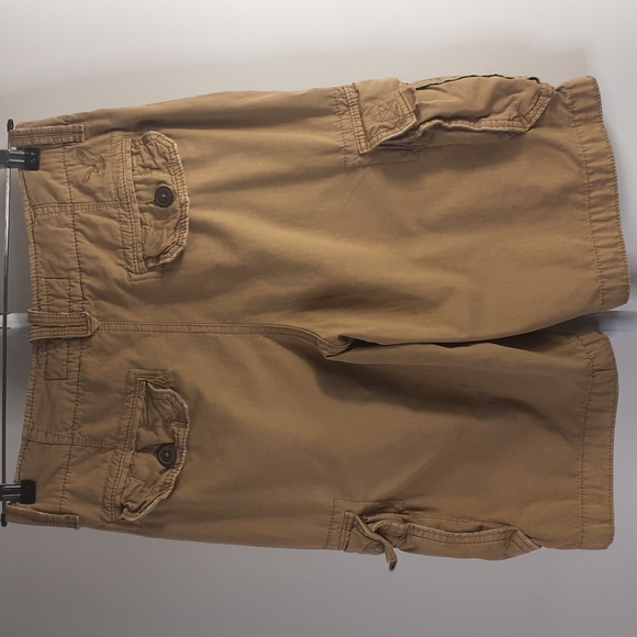 American Eagle RipStop Cargo Shorts Longer Length Size 28 - Picture 2 of 14
